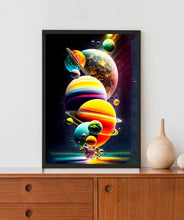Load image into Gallery viewer, Colorful Arjuna Acrylic LED Light Wall Art
