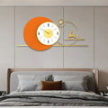 Great Hornbill Metal Wall Clock