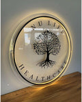 Custom Clear Acrylic Sign with Led Neon Light