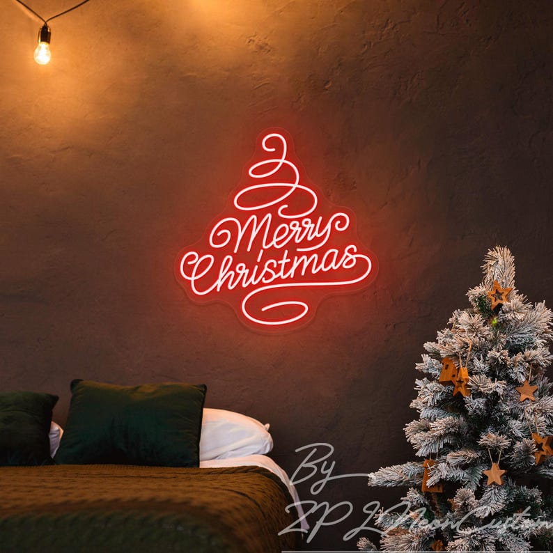 Wish You Merry Christmas Neon Sign