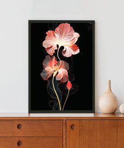 Classic Ginkgo Acrylic LED Light Wall Art