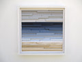 Abstract Ocean Landscape Plank Wood Mosaic Wall Decor