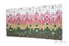 Load image into Gallery viewer, Autumn Love Wood Mosaic Wall Decor
