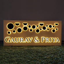 Load image into Gallery viewer, Beautiful Home Door Name Plate With Led Light
