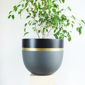 Black Tie Planter