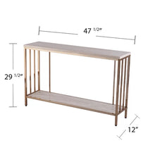 Load image into Gallery viewer, Caputo 47.5&#39;&#39; Console Table
