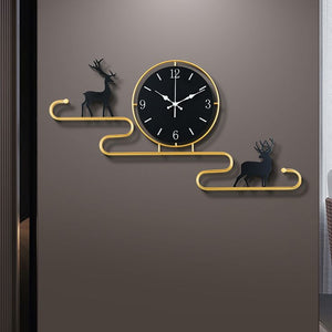 Secretarybird Metal Wall Clock