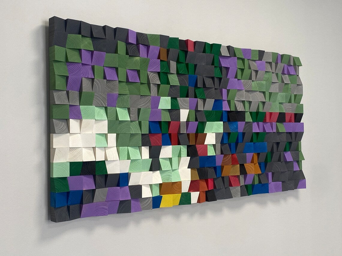 Creative Mosaic Wall Decor