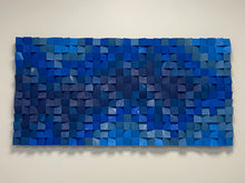 Load image into Gallery viewer, Deep Blue Ocean Mosaic Wall Decor
