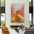 Emerging Dwan Wood Mosaic Wall Decor