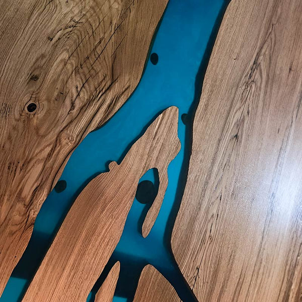 Panama Epoxy Resin Dining Table