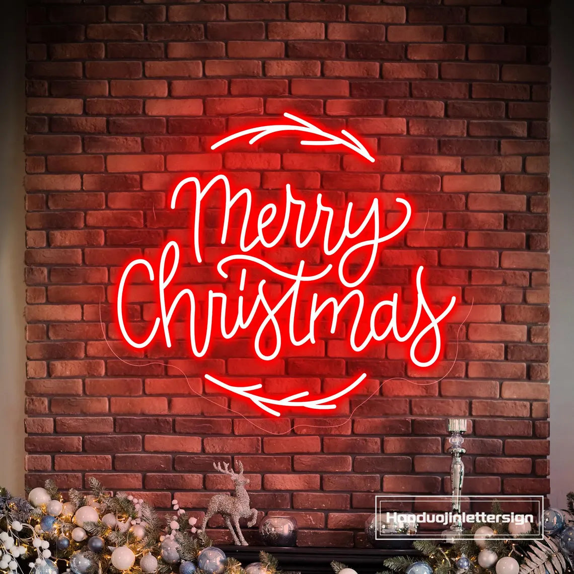 Gorgeous Merry Christmas Neon Sign