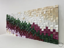 Load image into Gallery viewer, Green River Wood Mosaic Wall Decor
