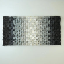 Load image into Gallery viewer, Handmade Modern Livewire Wood Mosaic Wall Decor
