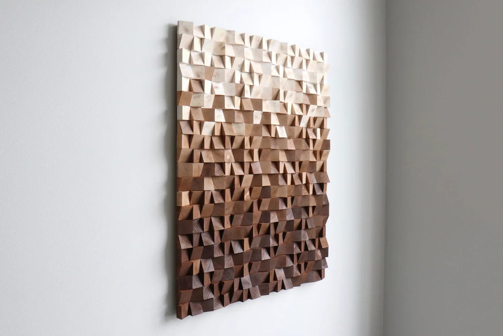 Hot Cocoa Wood Mosaic Wall Decor