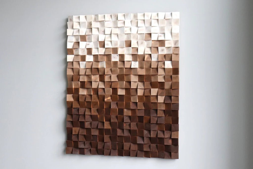Hot Cocoa Wood Mosaic Wall Decor