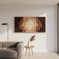 The Wonderful Third Eye Wood Mosaic Wall Decor