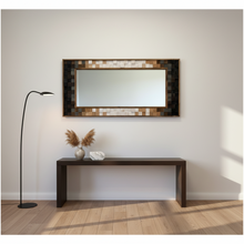 Load image into Gallery viewer, Gorgeous Wood Mirror Mosaic Wall Decor
