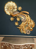 Peacock LED Metal Wall Art