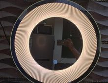 Load image into Gallery viewer, Beautiful Round Mirror with Touch Sensor
