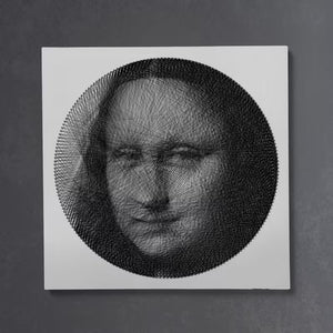 Monalisa Portrait String Wall Art