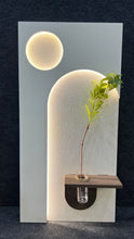 Load image into Gallery viewer, Contemporary Wall Decor with Remote LED Lights
