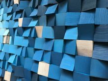Load image into Gallery viewer, Into The Stars Wood Mosaic Wall Decor
