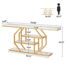 Load image into Gallery viewer, Ladye 70.86&#39;&#39; Console Table
