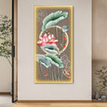 Lucky Lotus Crystal Painting With LED