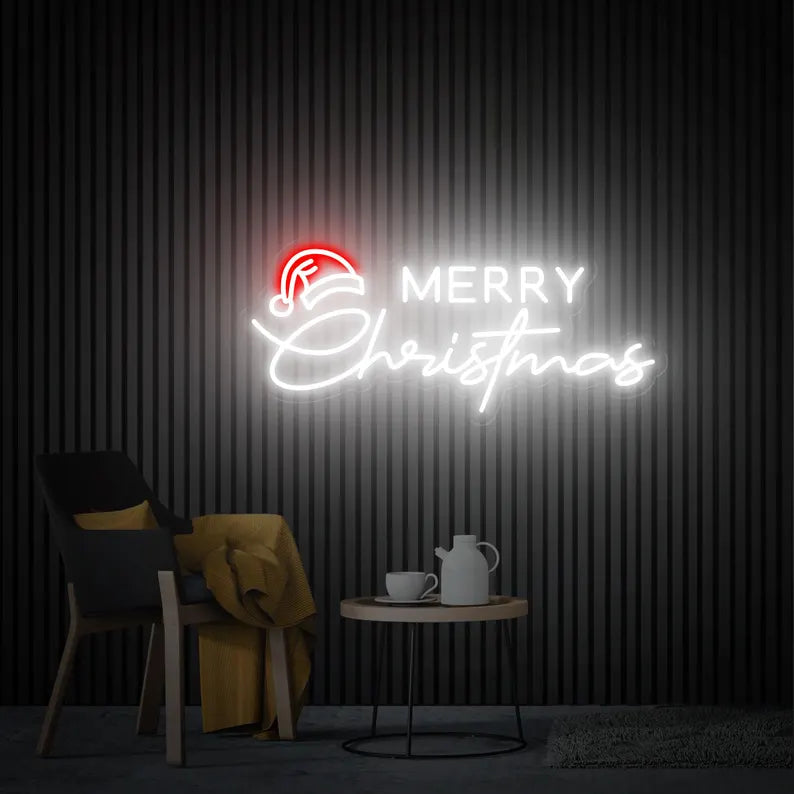 Merry Christmas Neon Sign