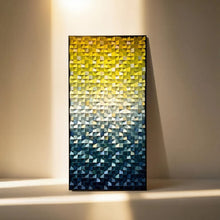 Load image into Gallery viewer, Modern Futuristic 3D Wood Mosaic Wall Decor
