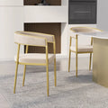 Modern Velvet Upholstered Dining Chair