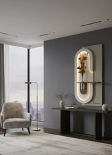 Load image into Gallery viewer, Modern Dynamic Sandstone Imitation Plant Wall Art Led
