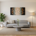 Mother Earth Handmade Wood Mosaic Wall Decor