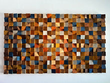 Load image into Gallery viewer, Reclaimed Wood Sculpture Wood Mosaic Wall Decor
