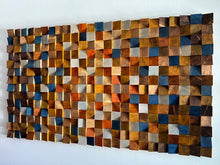 Load image into Gallery viewer, Reclaimed Wood Sculpture Wood Mosaic Wall Decor
