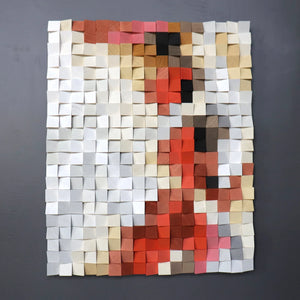 Reflection Wood Mosaic Wall Decor