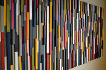 Load image into Gallery viewer, Season Of Happiness Wall Art Wood Mosaic Wall Decor

