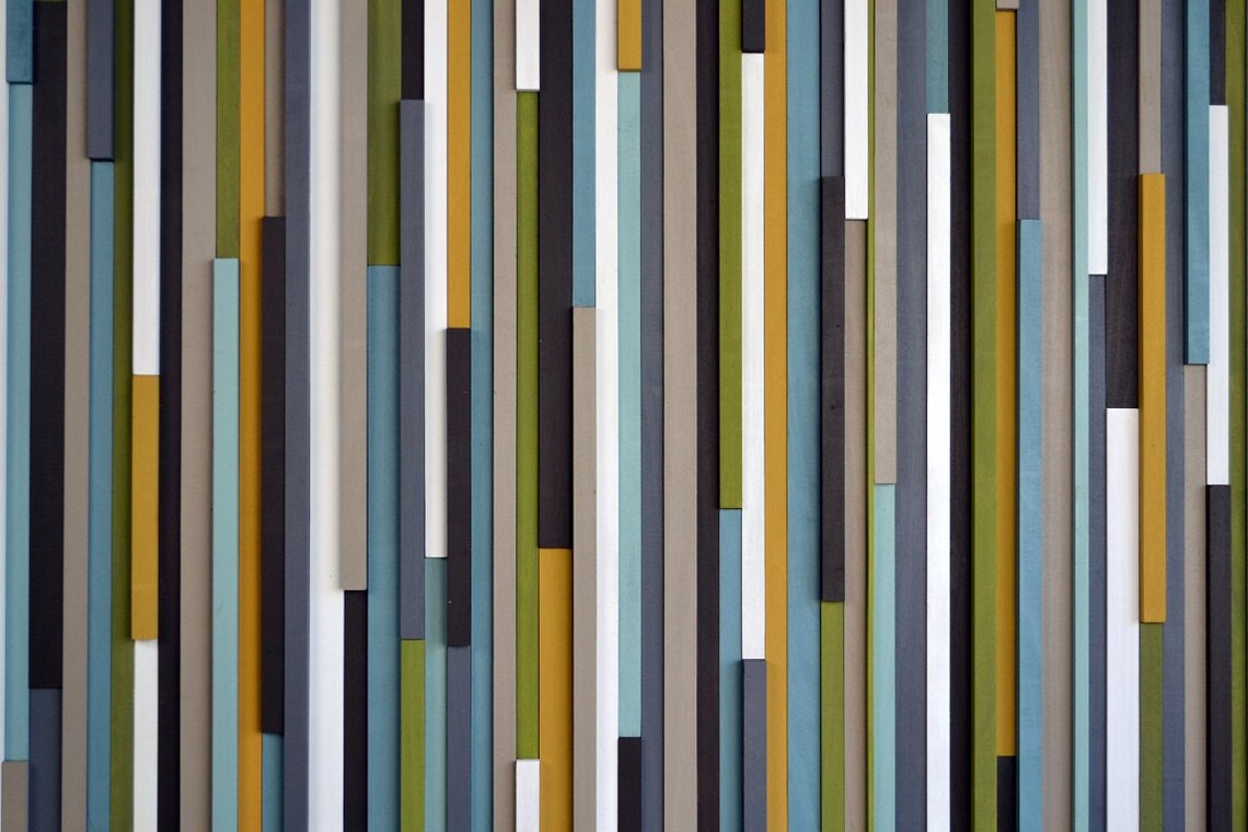 Touch Of Eternity Plank Wood Mosaic Wall Decor