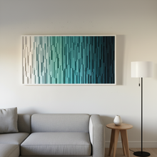Load image into Gallery viewer, Blue Plank Wood Mosaic Wall Decor
