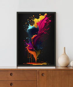 Colorful Acrylic LED Light Wall Art