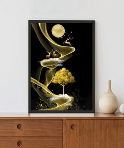 Way To Heaven Acrylic LED Light Wall Art