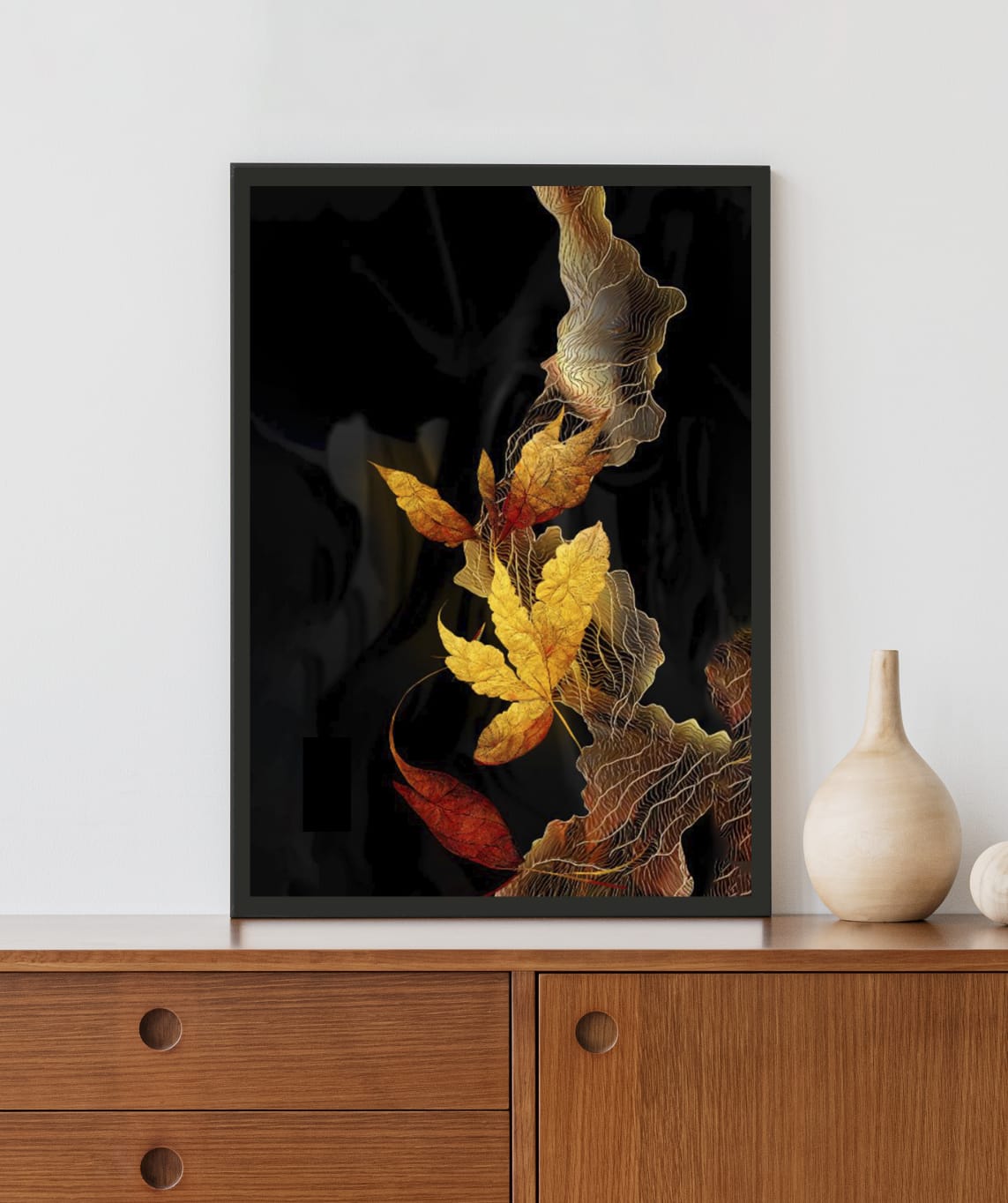 Colorful Flowers Acrylic LED Light Wall Art