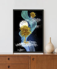 Load image into Gallery viewer, Golden Tree Acrylic LED Light Wall Art

