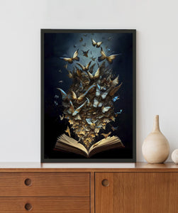 Magic Book Acrylic LED Light Wall Art