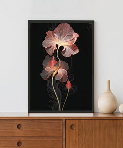 Classic Ginkgo Acrylic LED Light Wall Art