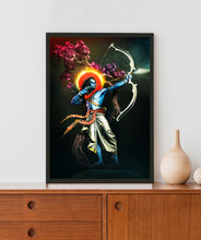 Load image into Gallery viewer, Adipurush Ram Acrylic LED Light Wall Art
