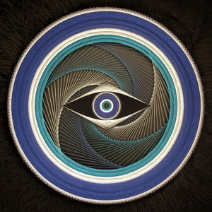 Sparkling Eye String Wall Art
