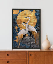 Load image into Gallery viewer, White Swan Acrylic LED Light Wall Art
