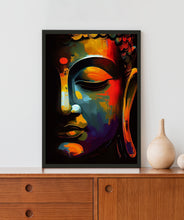 Load image into Gallery viewer, Lord Buddha Acrylic LED Light Wall Art
